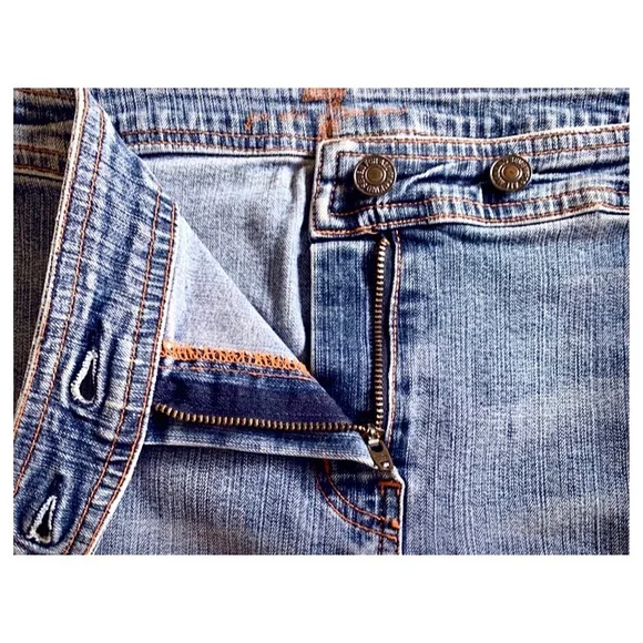Skirt 7 For All Mankind Skirt mini denim skirt Size 32 - Picture 5 of 11